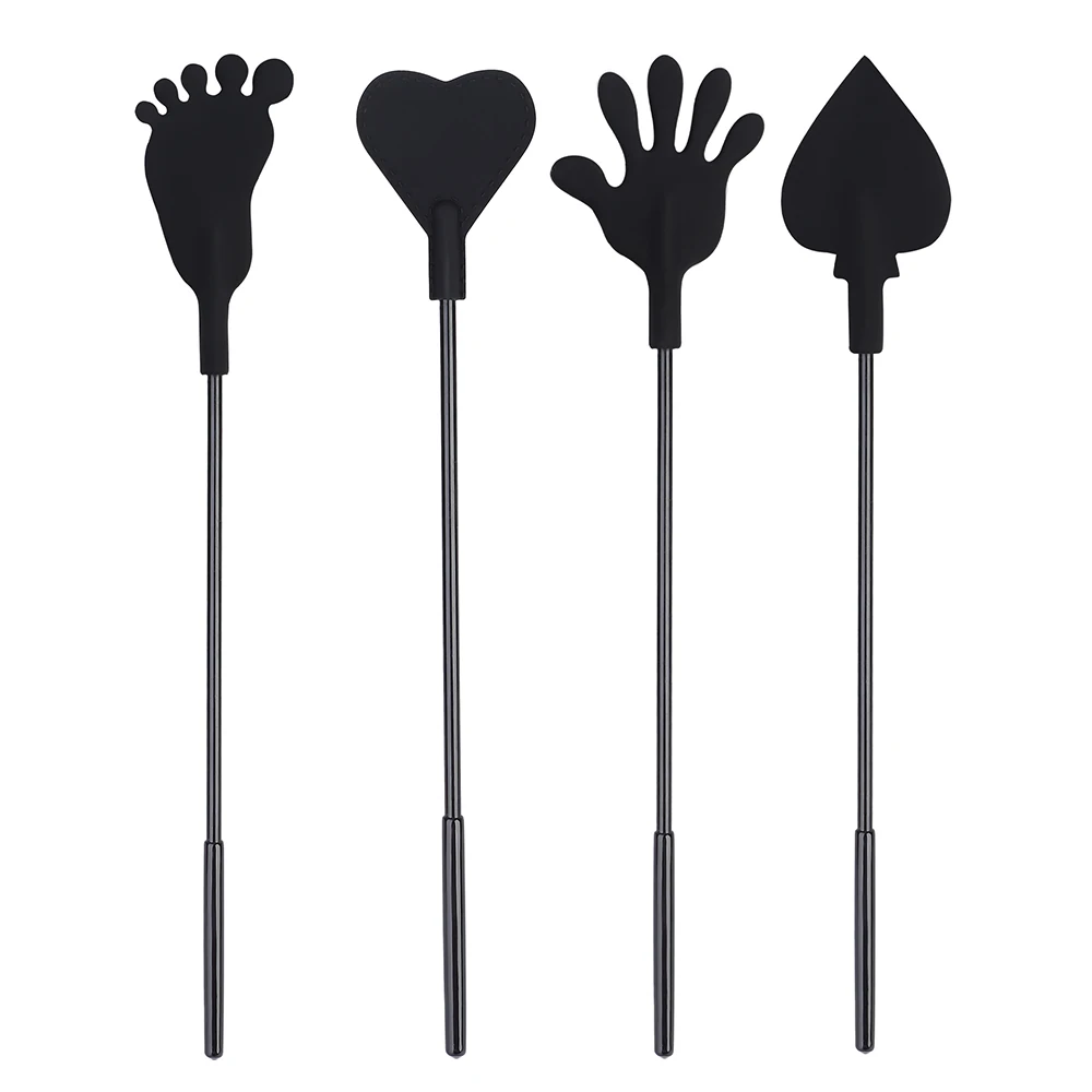 Pu Leather Silicagel Paddles,,Whip Spanking Flogger Role Play Horse Riding for Horse Training Crop Equestrian bat
