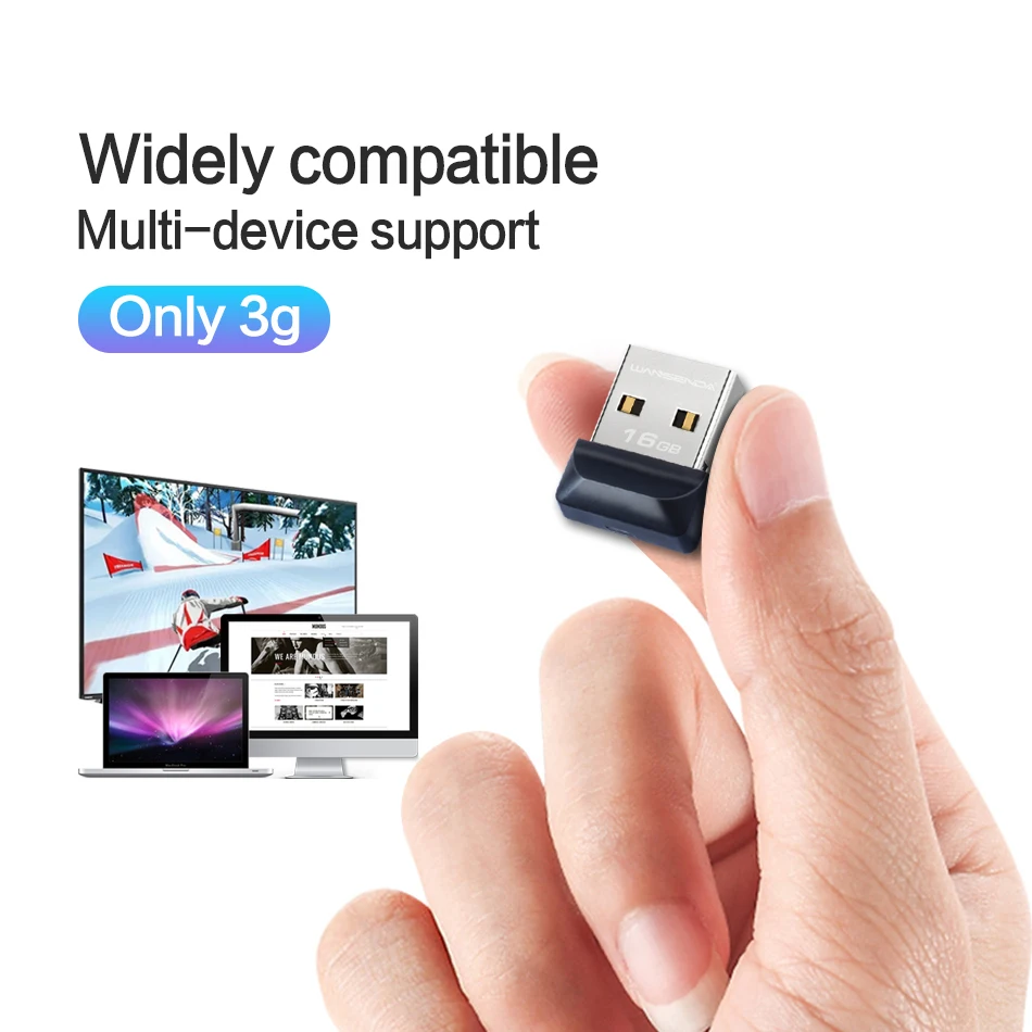 USB Flash Drive Wansenda USB Flash Drive 64GB 32GB 16GB 8GB 4GB Super Tiny Pen Drive Waterproof USB Memory Stick usb flash drive flash drive