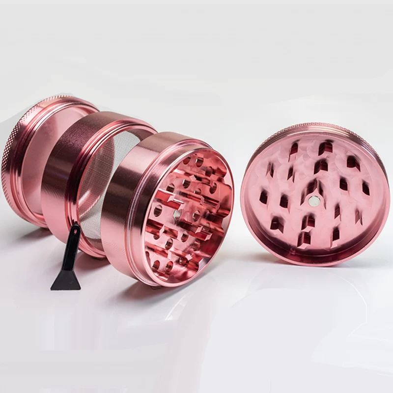 Custom 40mm/50mm/63mm Metal Grinder Customization of Various Image Styles for Men Custom Crusher Wholesale Grinder Kitchen Cigar 3