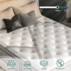 14 Inch Plush Hybrid Mattress Queen Size Memory Foam Mattresses with Individually Pocketed Coils Innerspring Motion Isolation 4