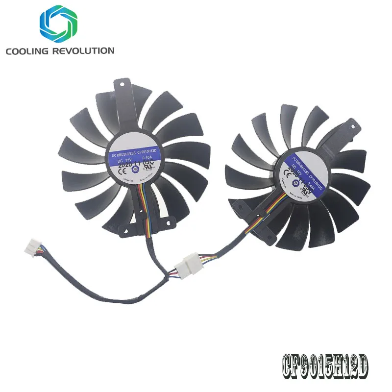 Gráficos para Lenovo Geforce Rtx 3070 fã Gráficos 85 mm Cf9015h12d Dc12v 0.40a 4pin fã - Imagem 2