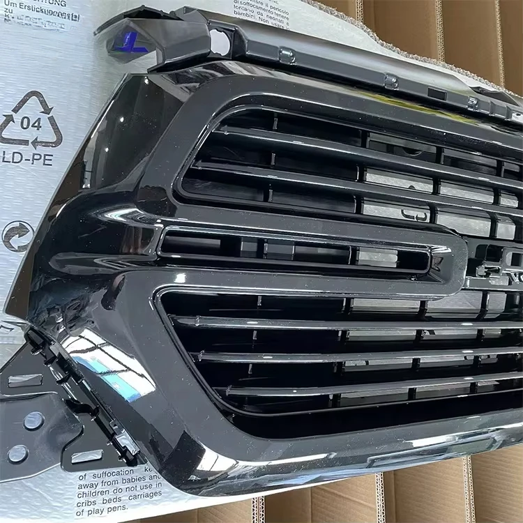 Auto Body Parts Black Grilles Front Excellent Matte and Highlight Car Front Grill for Dodge RAM1500 custom