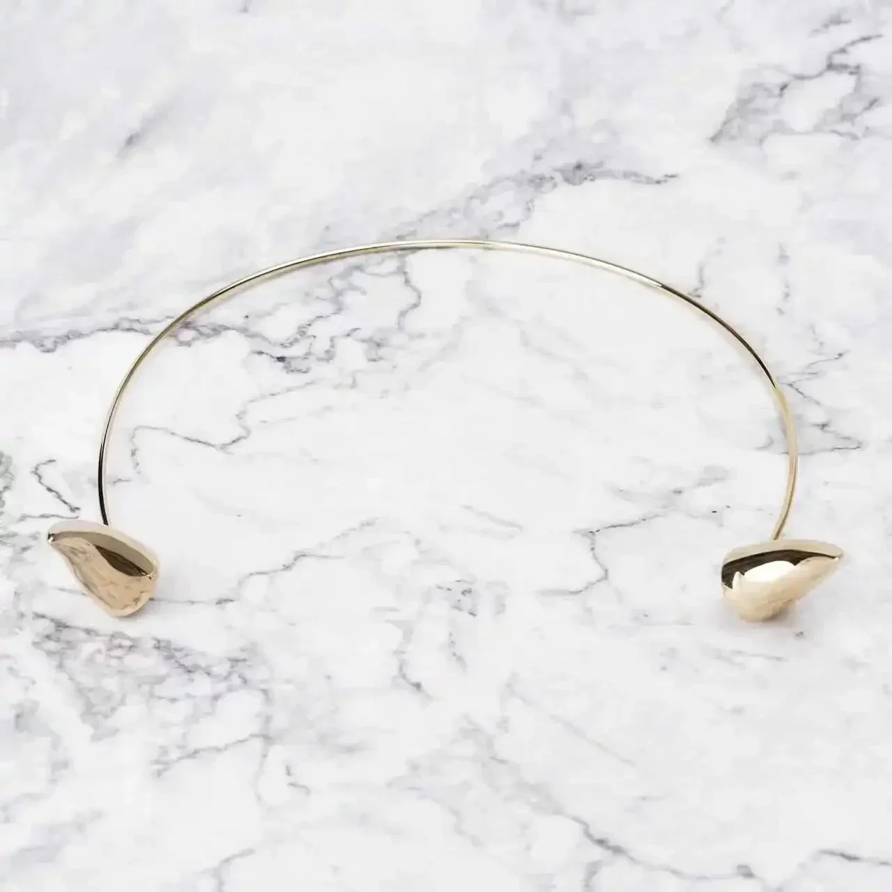 S925 Silver Devil's Horn Dual Purpose Collar Head Hoop metal hair accessories hair accessories