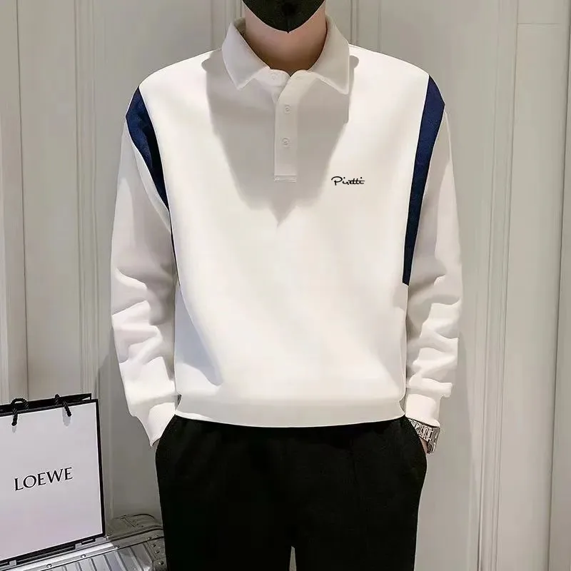 

Golf Men's T-Shirt long sleeves lapel Golf Polo Shirt Men casual Golf apparel Outdoor Sports Fashion tees Spring golf Clothing