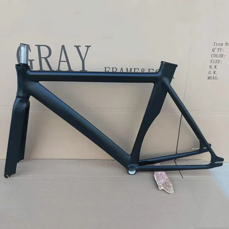 700c Aluminum Alloy Fixed Gear Frame Fixie Frameset 자전거 프레임