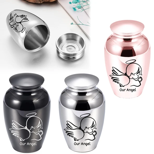 White Bird Keepsake Urn For Ashes – Small Memorial Urn For Humans & Pets, Decorative Cremation Urn For Shelves Or Gifts