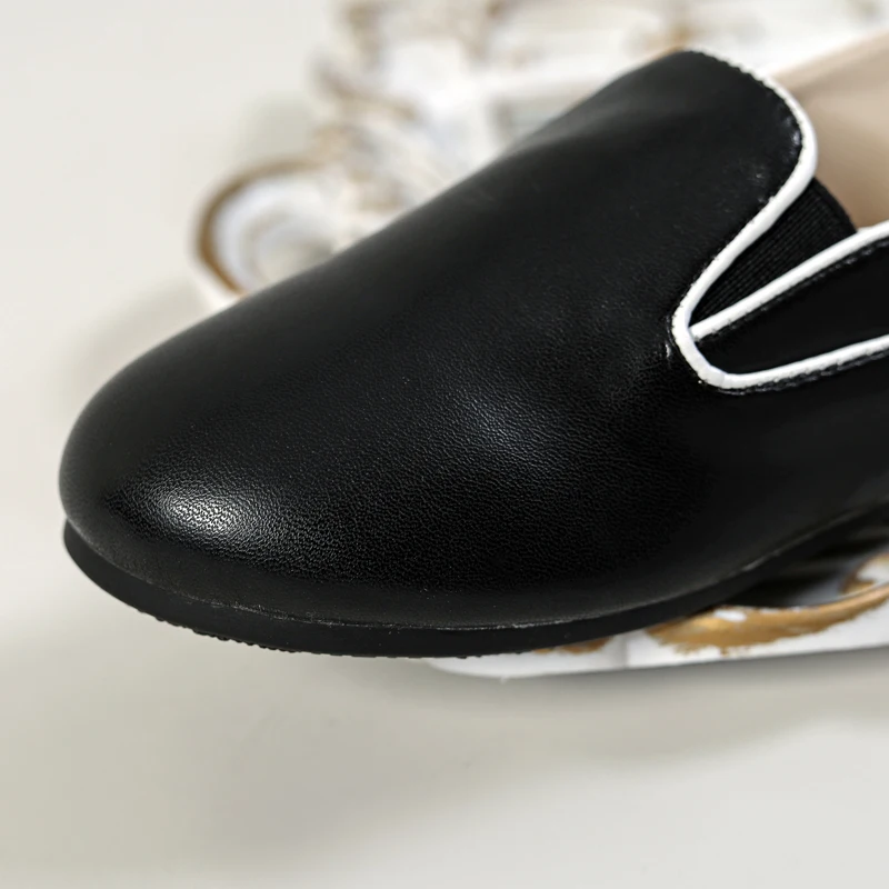 AS New 2024 Kids Shoes Infant Non-Skid Shoes Children Slip On Casual Shoe Baby Boys Fashion Loafers Toddler Flats Girls Moccasin 3