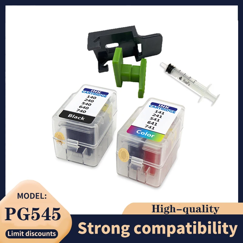 Vilaxh Smart Cartridge Rifll Kit Per Canon Pg 545 Cl 546 Cartuccia Di Inchiostro Per Canon Pixma Ts3150 Mg3051 Mg3052 Mg3053 Mx490 Mx494