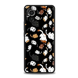 Cartoon Cat Silicone Phone Case Cover - Xiaomi Poco F4 GT (A1)