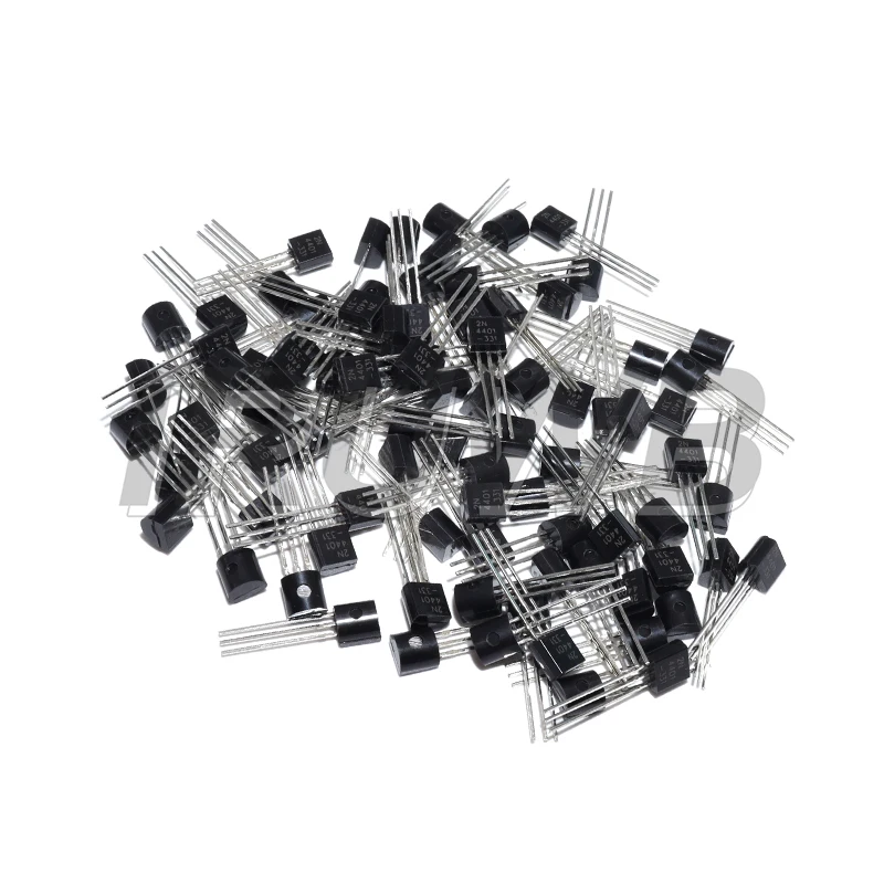 Assorted TO-92 Transistor Pack - 100 Pieces