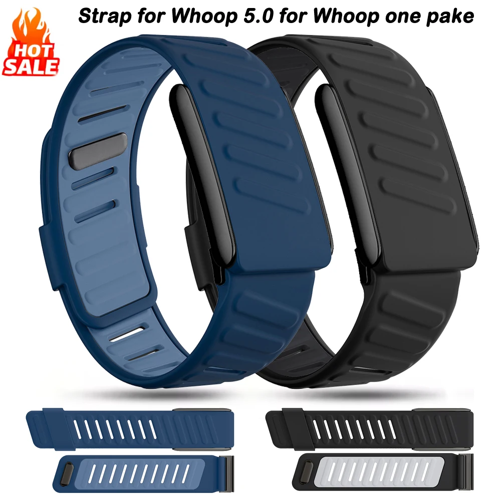 Silicone Sport Strap for Whoop Accessory - Durable Replacement Band