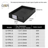 Q-STR ESD antistatic screw tray Hard plastic screw tray Tray Six sizes of the tray Can put a variety of specifications screws 3