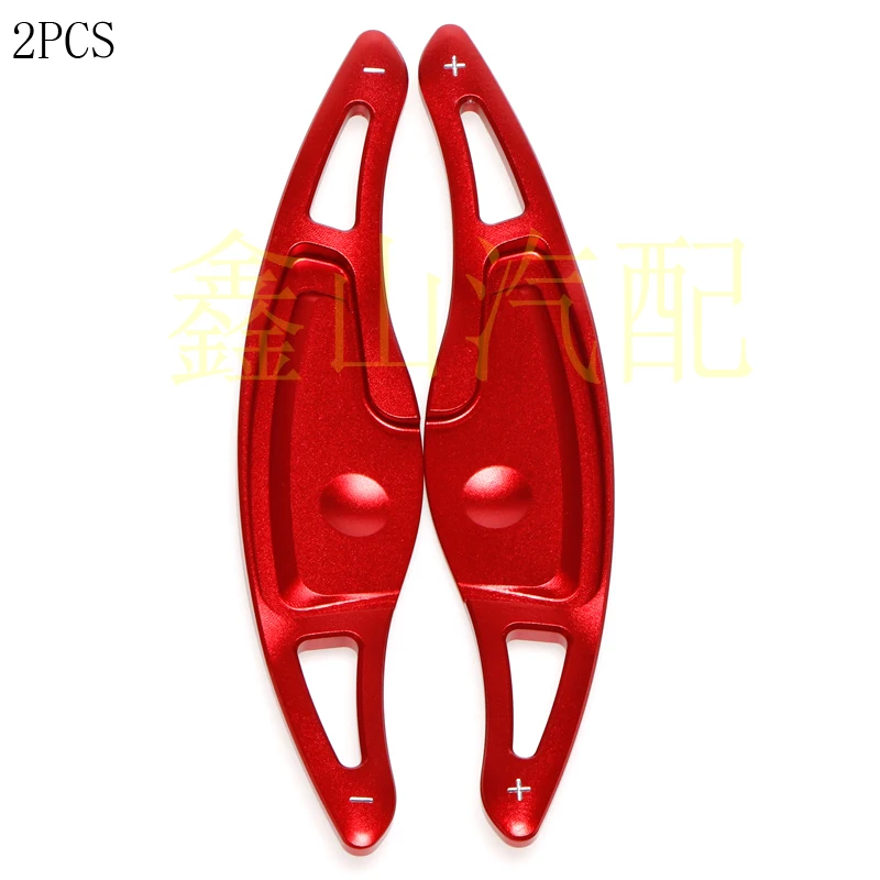 For Hyundai GENESIS G80 2015-22 Steering Wheel DSG Shift Paddle Aluminum Alloy Extension Sports Red