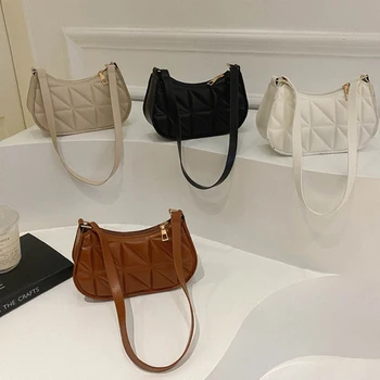 1PC versatile nuova borsa a tracolla retrò casual tenuta in mano borsa sotto le ascelle alla moda 1
