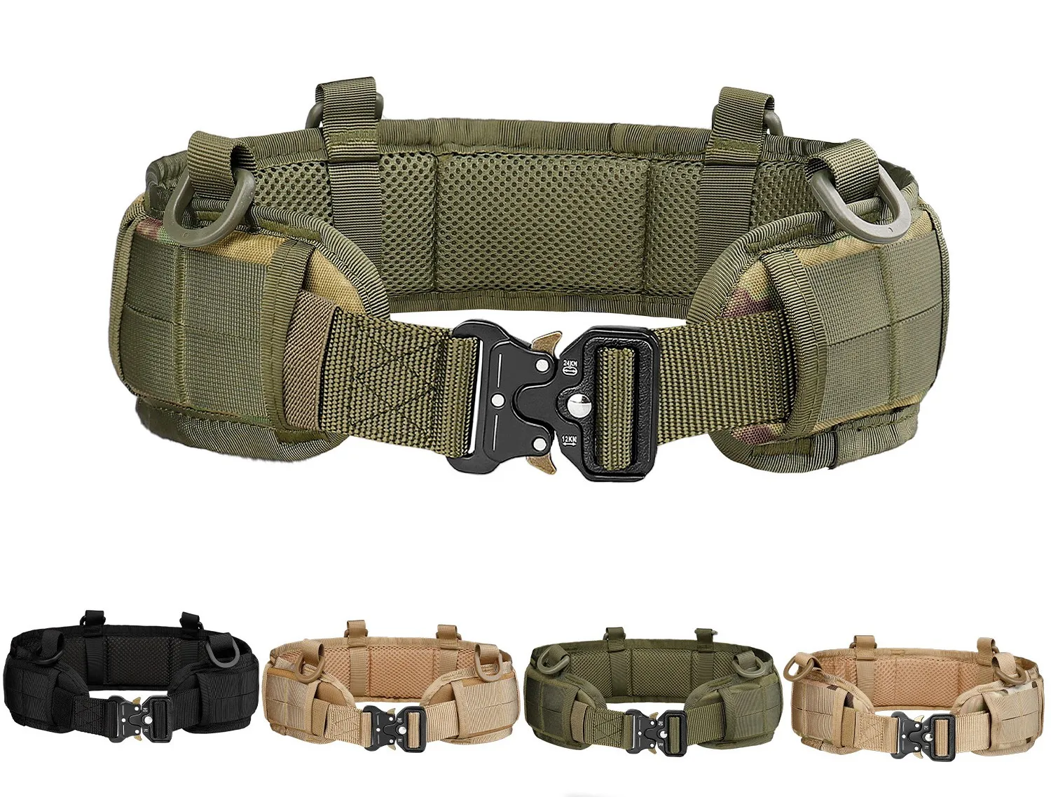 Outdoor multi-functional tactical belt, waist seal, special waist cover, thickened belt for special forces