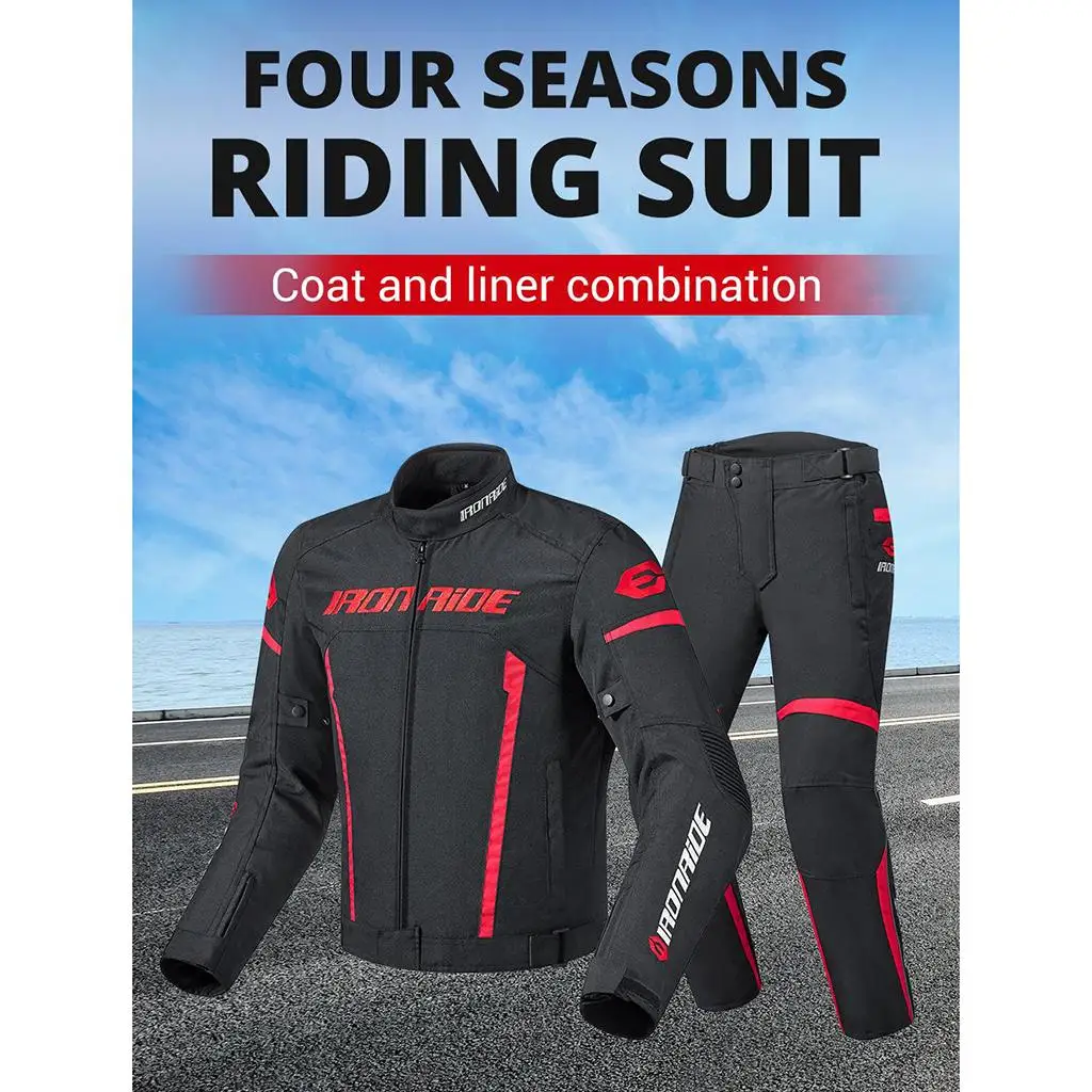 오토바이 재킷 아머 보호 기능 사계절 방수 방풍 코트 남성용 바이크 레이싱