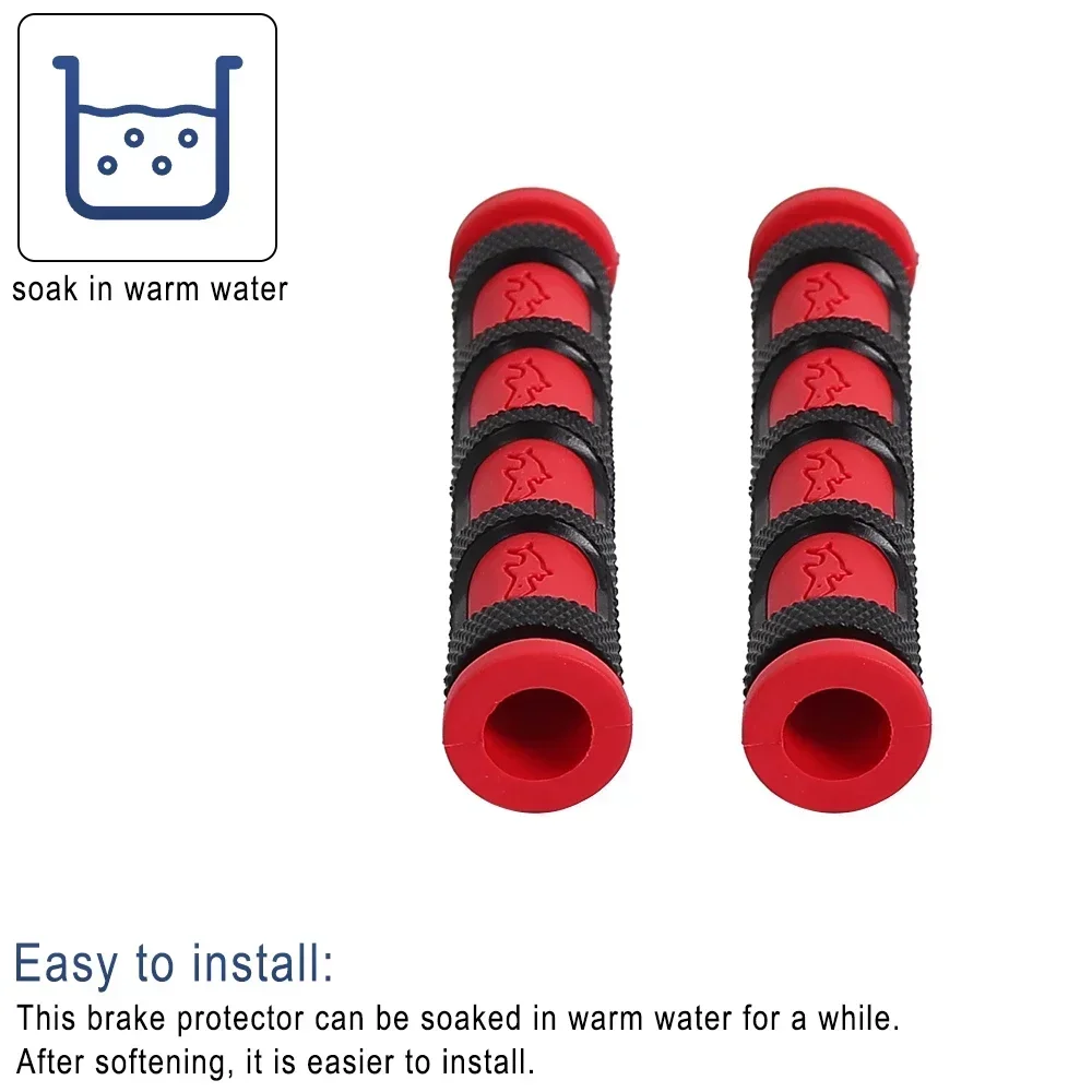 Universal Lenker Bremsgriff Anti-Rutsch-Abdeckung Weiche Hülse für Xiaomi M365 Pro 1S für Ninebot Max G30 E-Roller Silikonhülle – Detail 4