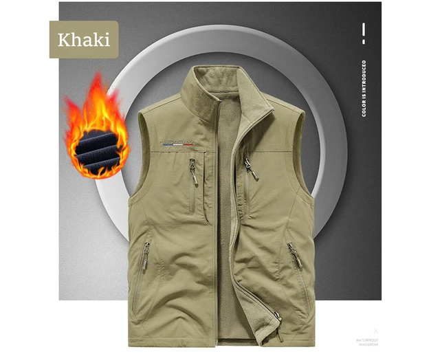 Gilet Da Pesca Uomo Multitasche - Traspirante, Leggero, Asciugatura Rapida, In Nylon - Foto 5