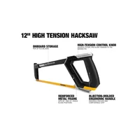 TOUGHBUILT TB-H4-22H 12in High Tension Hacksaw Garden Saw Hand Tools 2