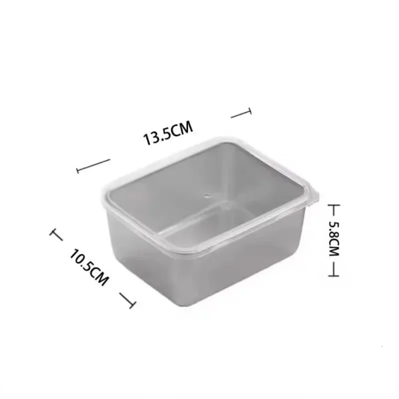 Stainless Steel Fresh-Keeping Box Vegetables Fresh Refrigerator Food Storage Box Kitchen Organizer And Storage Container Crisper 6