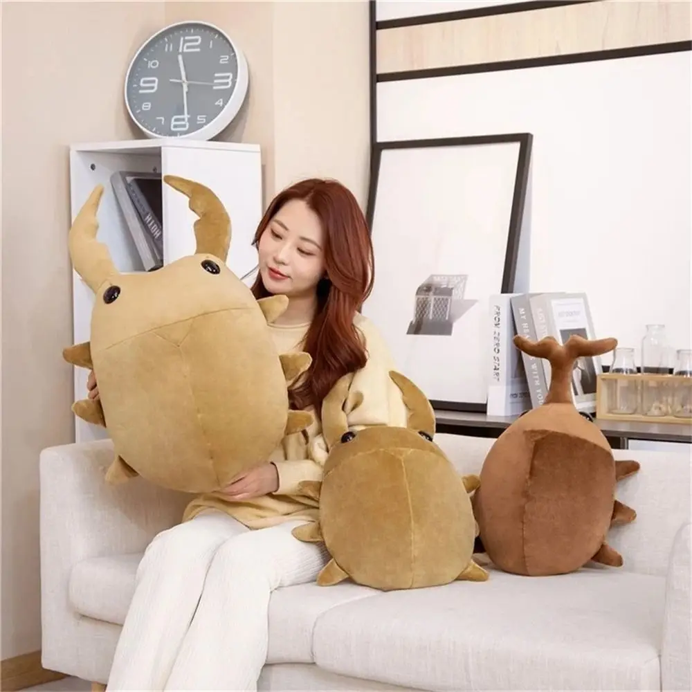 Kids Boys Plushie Dolls 50/60CM Simulation Insect Plush Toys Beetle Plush Pillow Animals Pillow Simulation Insect Stuffed Dolls eb 1029 king toys спортивный автомобиль beetle