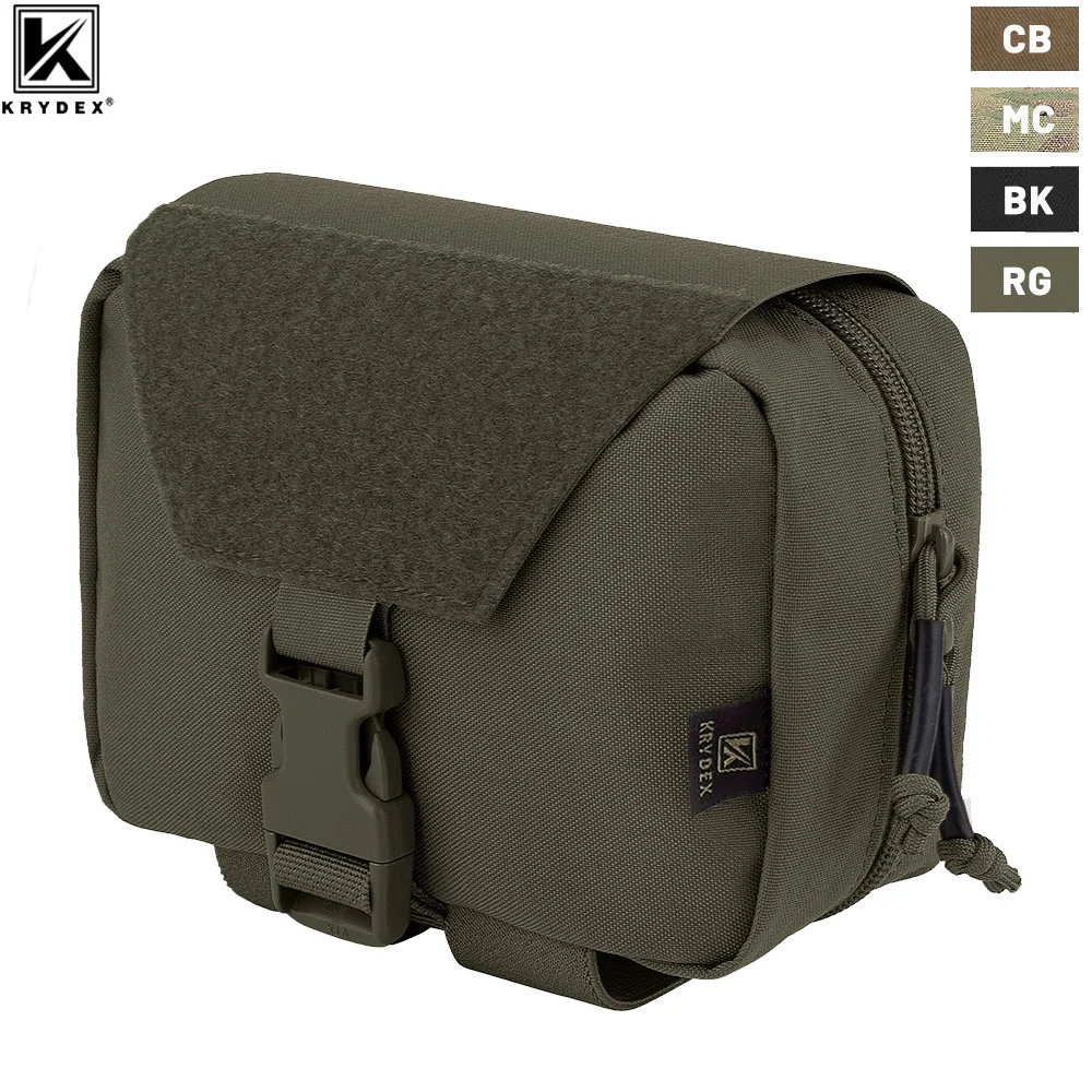 KRYDEX Tactical Rip Away Medical Pouch Tear Off First Aid IFAK Pouch MOLLE EMT Holder Outdoor Emergency Survival Waistband Bag