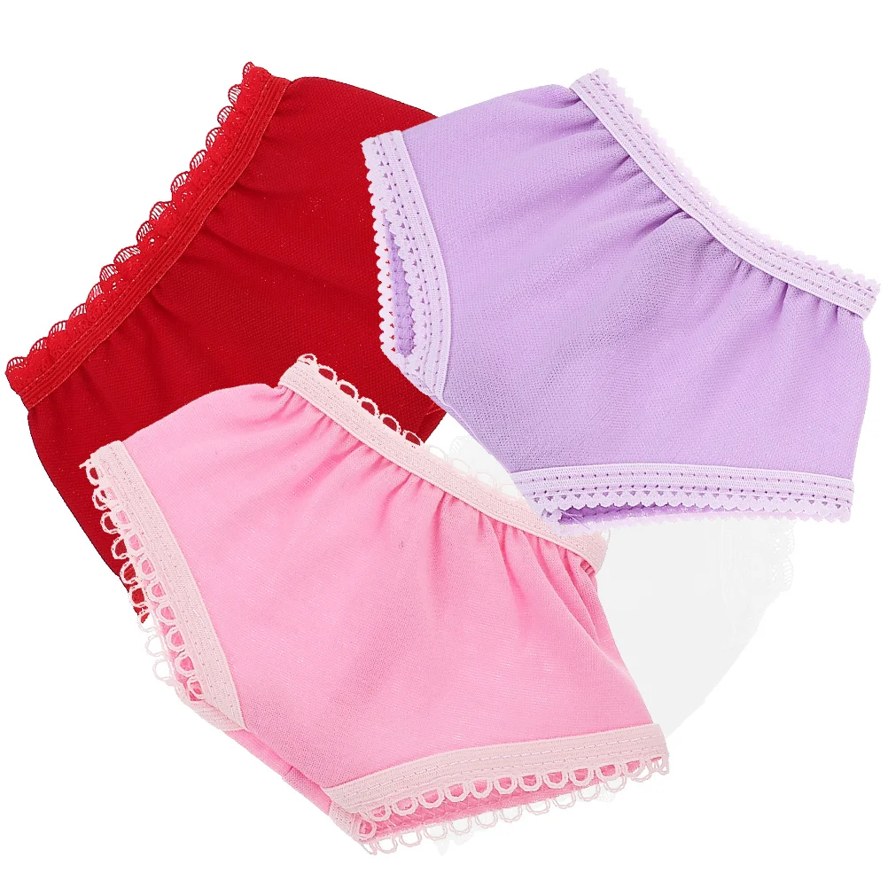 

18 Inch Panties Toy Accessories Underpants Reusable Girls Dolls Clothes Girls' Shorts