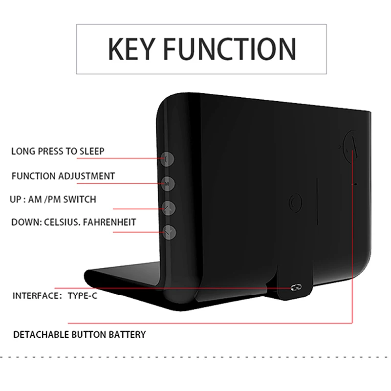 (💝Early Mother’s Day Promotion 50% Off) 2024 New Creative Wireless Phone Charging Station With Digital Alarm Clock