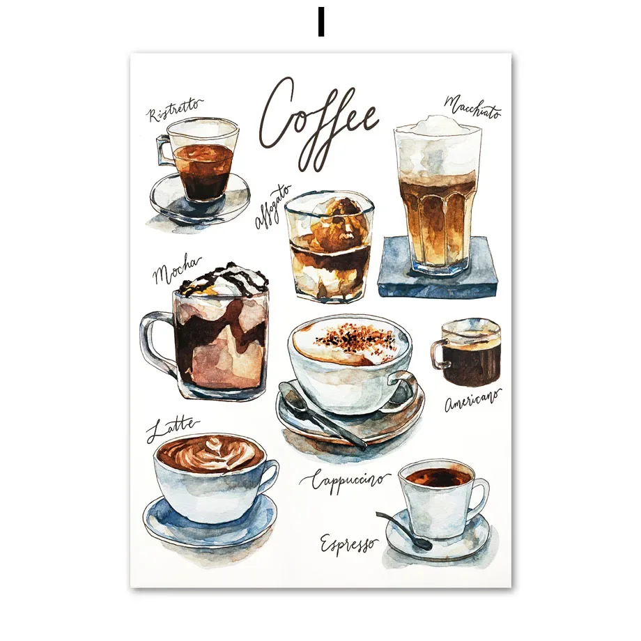 thumbnail image 1 of Pero primero, café arábico, cocina, estética, arte de pared, pintura en lienzo, carteles nórdicos e impresiones, imágenes de pared para decoración de cafetería, 1 of 5