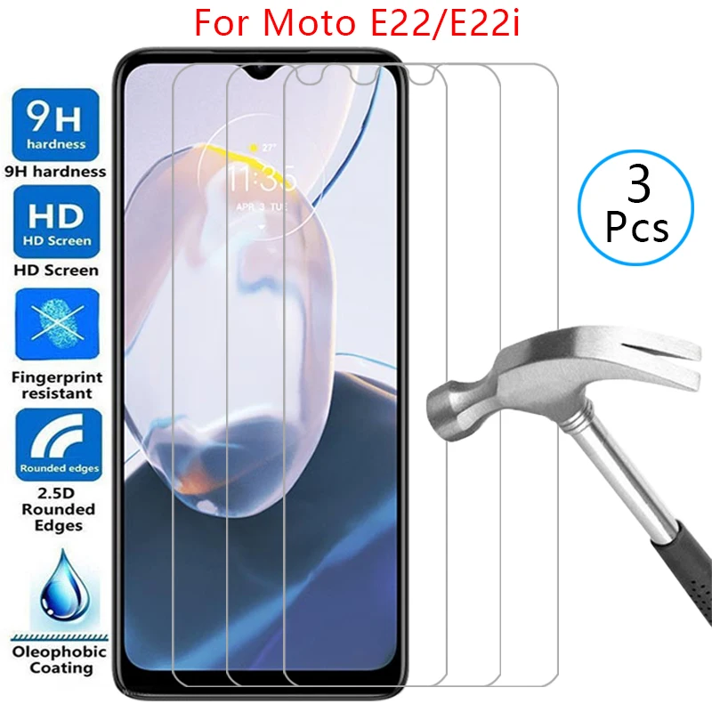 Pellicola Salvaschermo Per Motorola Moto E22 E22I Vetro Temperato Protettivo Su Motoe22 Motoe22I E 22 I 22I 22E Pellicola Per Telefono Glas 9H Mot