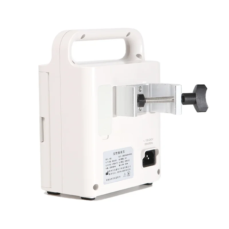 New Animal and Animal Infusion Pump with Automatic Infusion, Sound Alarm, AC/DC Dual Use Pet Hospital Infusion Pump