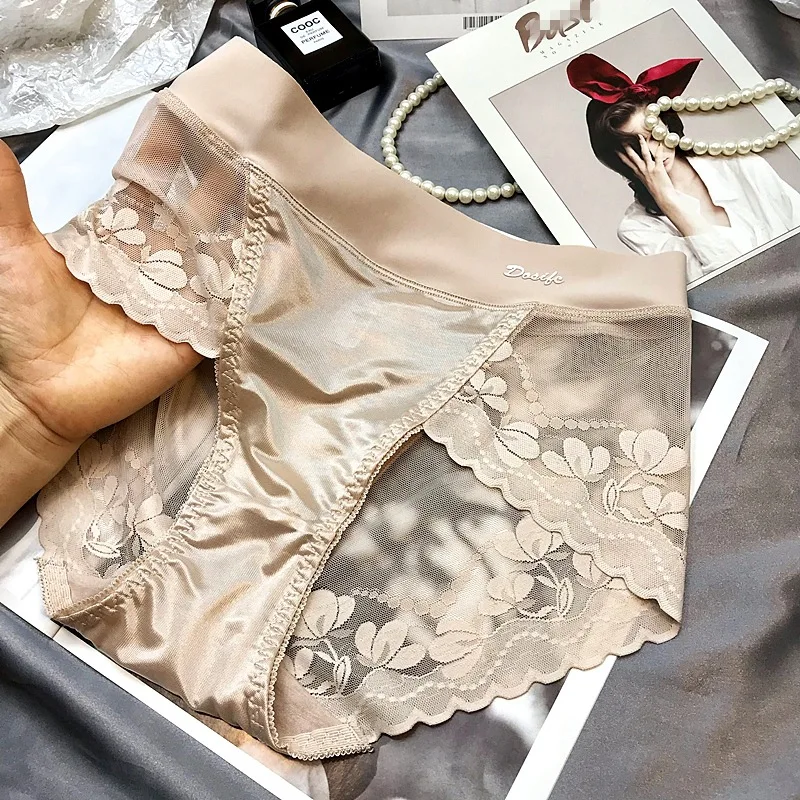 Latest Design Luxury Lace Thong Ladies One-Piece Ice Silk String Panti  Tangas PARA Mujer Plus Size Sexy Women′ S Underwear - China Women'  Underwear and Women Panti price