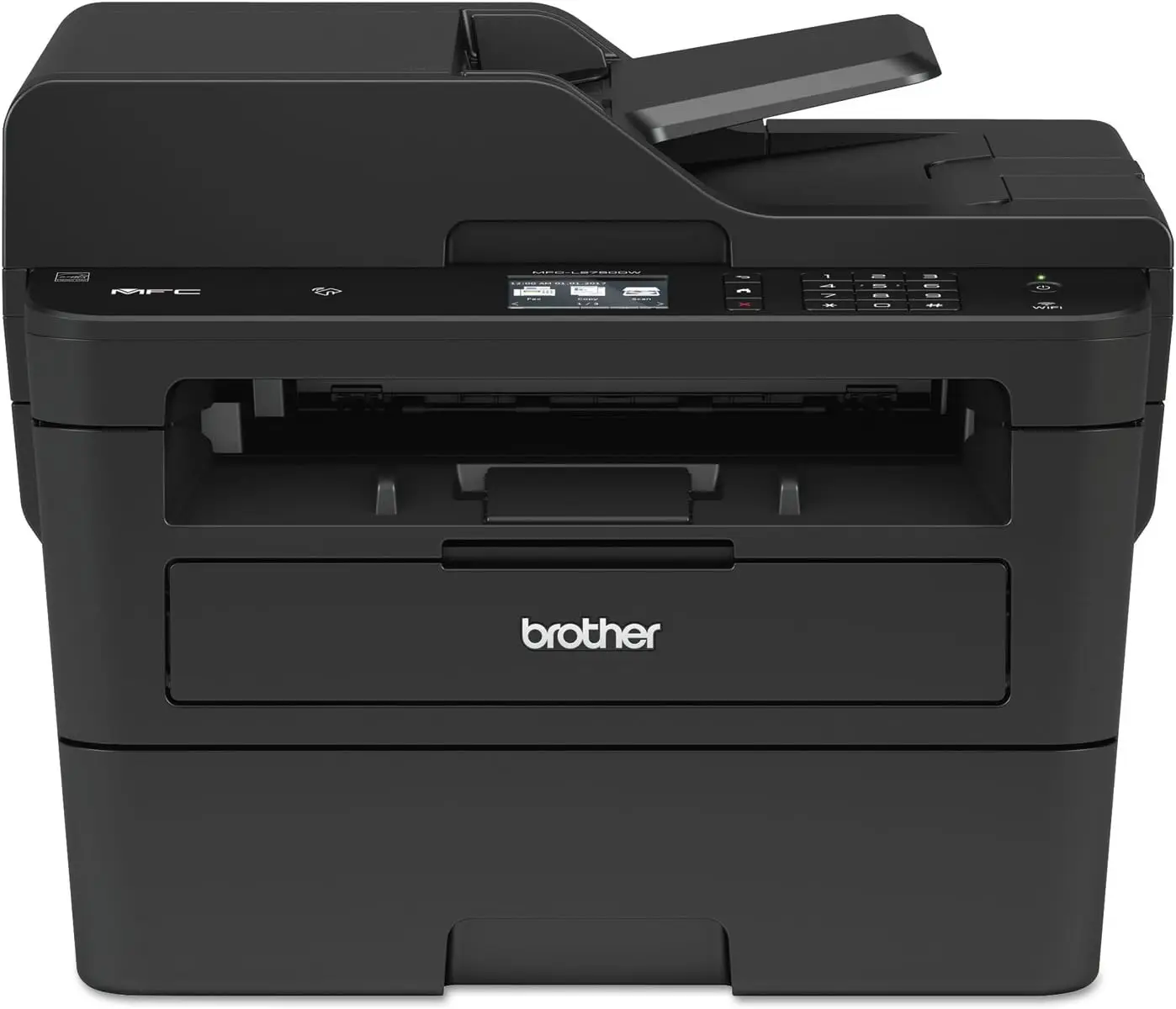 

Brother MFCL2750DW Monochrome All-in-One Wireless Laser Printer, Duplex Copy & Scan, Includes 4 Month Refresh Subscription Trial