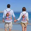 Custom Cartoon Gabbys Dollhouse Drawstring Backpack Bags Men Lightweight Gabby Mercat Gym Sports Sackpack Sacks for Training 6