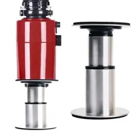 Punch-free Kitchen Food Waste Disposers Hoder Adjustable Stainless Steel Base Shock Absorber Food Garbage Grinder Support Frame 1