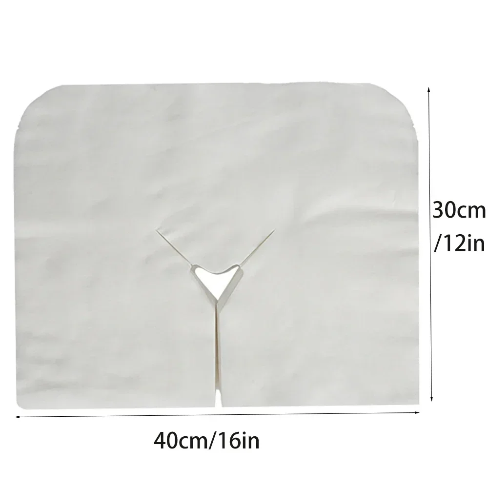 Disposable Lying Pillow Case 100/200 Pcs Disposable Towels Face Cradle Covers Spa Bed Massage Table Towels Beauty Supplies - Image 4