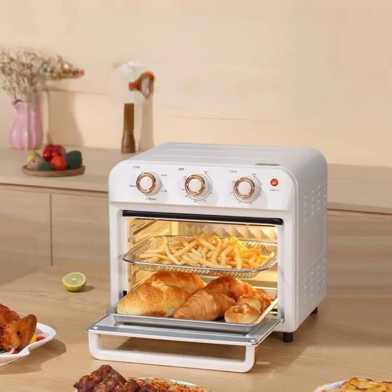 220V 1200W Electric oven home mino air fryer multi-functional baking 15L pizza oven cocina Oil-free cuisine