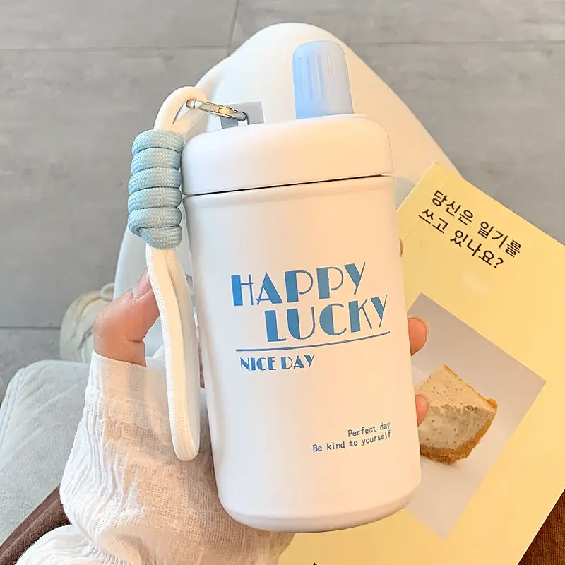 

Stainless Steel Insulated Cup for Girls, Small and Portable Cup, Simple Accompanying Cup, New, 2024