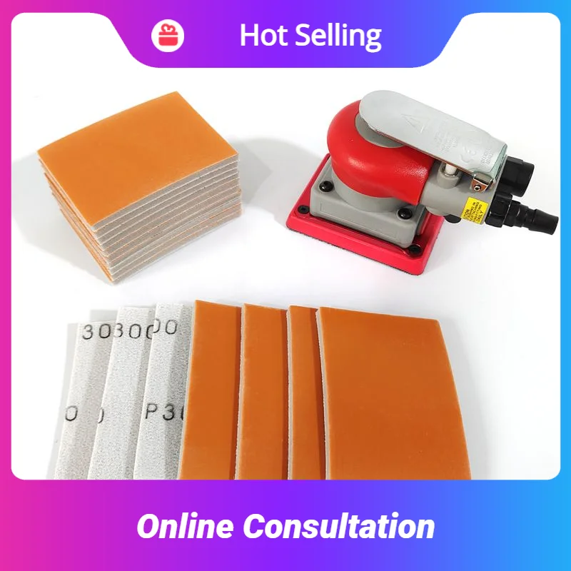 

Suitable For Orbital Sander Wet & Dry Sponge Polishing Sandpaper Sheets 75x100mm Self-adhesive 400~3000 Grit Abrasive paper