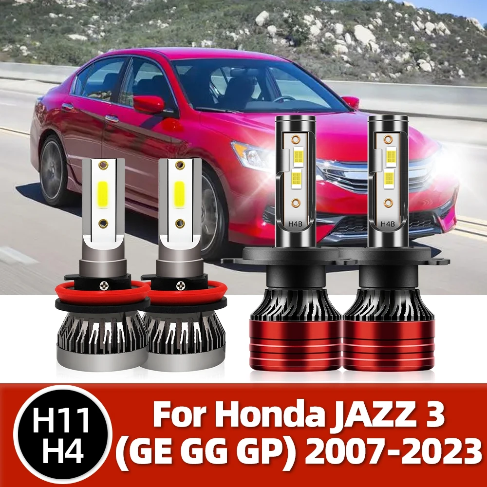 

Roadsun фары 16000LM CSP 120 Вт H4 супер яркий для Honda JAZZ 3 (GE GG GP) 2007 2008 2009 2010 2011 2012 2013 2014 до 2023