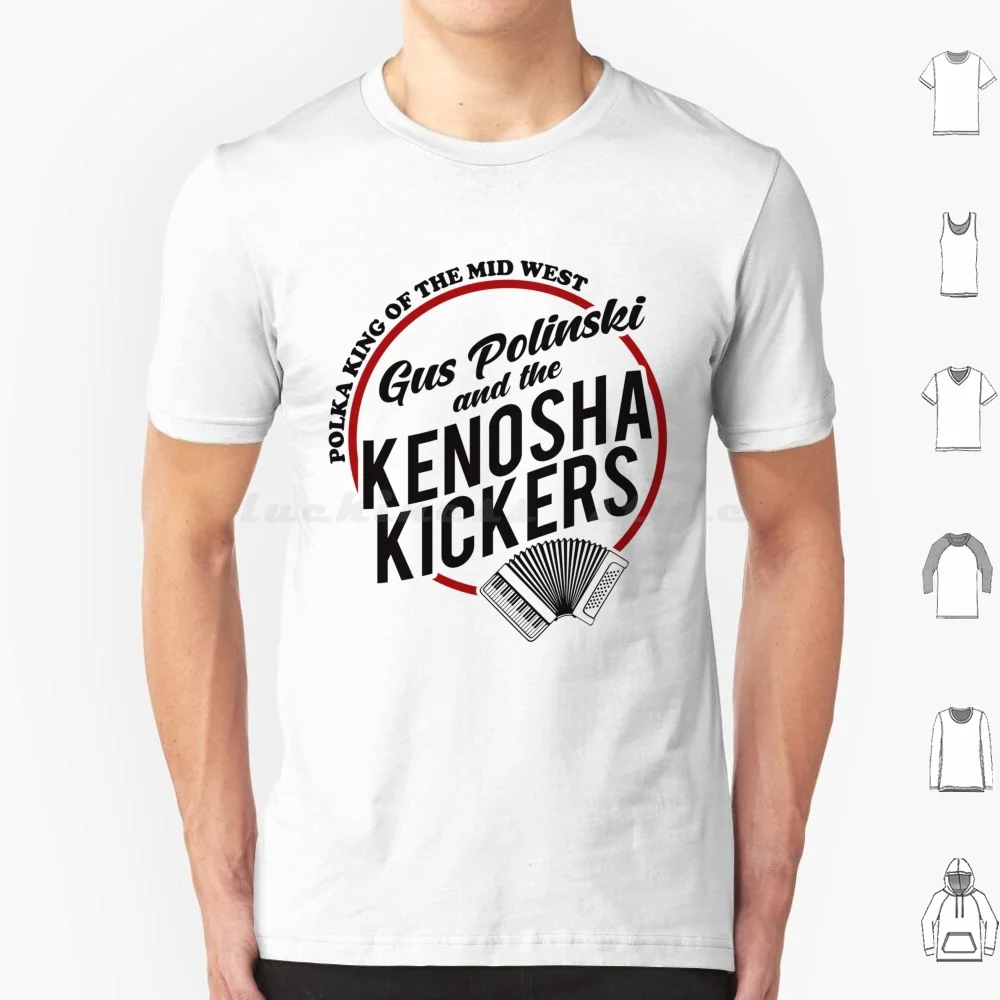 Gus Polinski & The Kenosha Kickers T Shirt 6Xl Cotton Cool Tee Home Alone John Candy Joe Pesci Harry Marv Wet Bandits Kevin