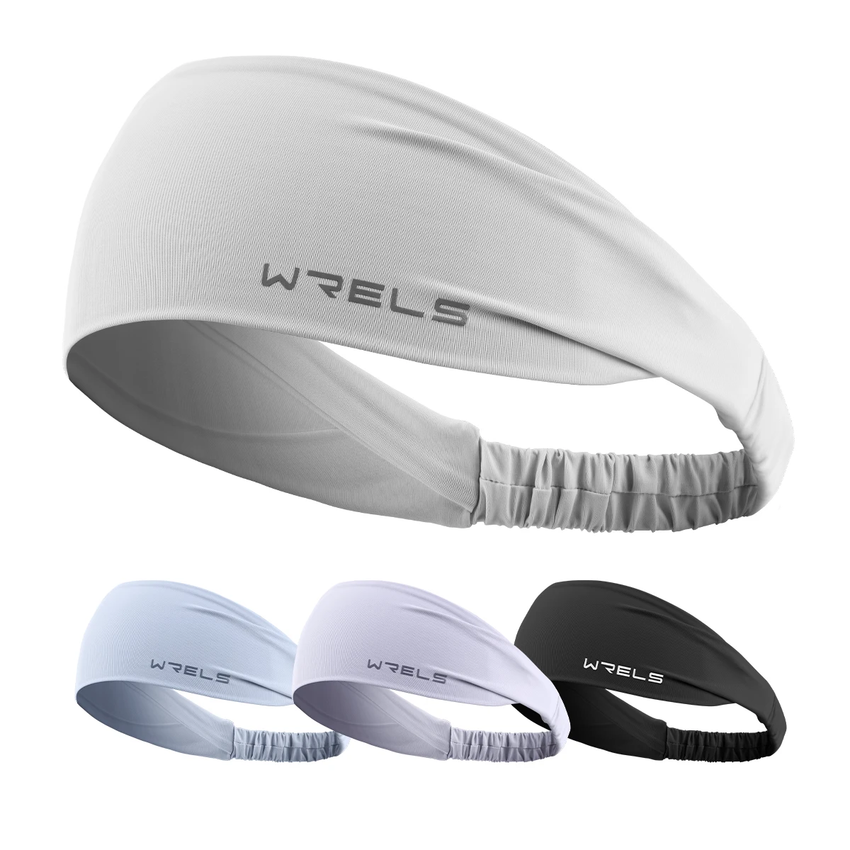 WRELS Elastic Absorbent Sports Headband 6