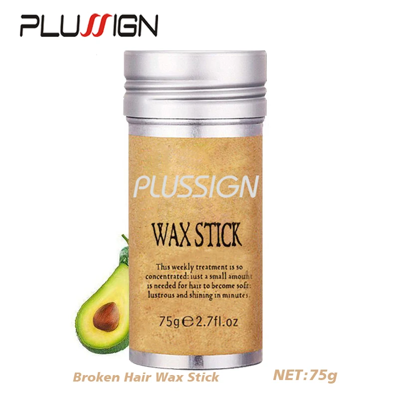 Hair Styling Wax Stick 75g Broken Hair Artifact Hair Wax Stick Gel Cream Styling Frizz Fixed Fluffy Children Men And Women Styling Wax Stick