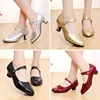 Ballroom/Outdoor Latin Dance Shoes for Women Girls Ladies Woman Tango Salsa 3.5/5.5CM Low Heels Multiple Styles Dance shoes 3