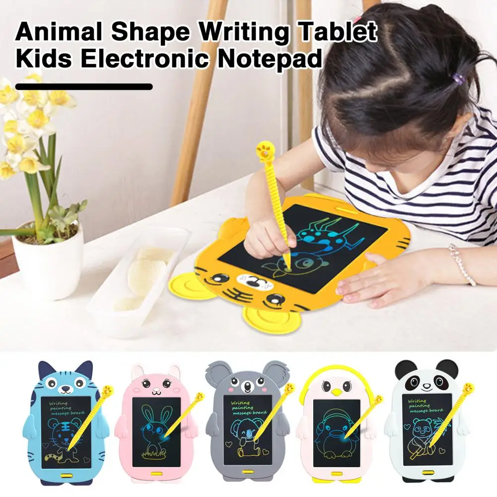 Children Lcd Writing Tablet Colorful Doodle Lcd Writing Tablet for Kids Educational Electronic Drawing Board with for School