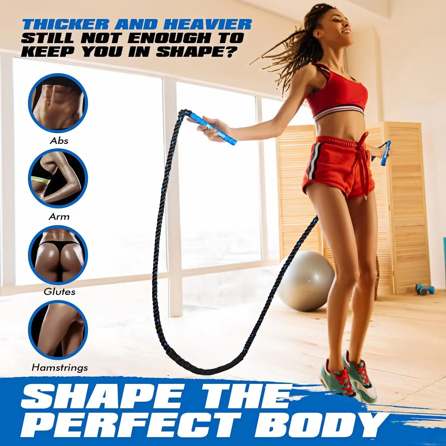 Weighted Fitness Jump Rope 5