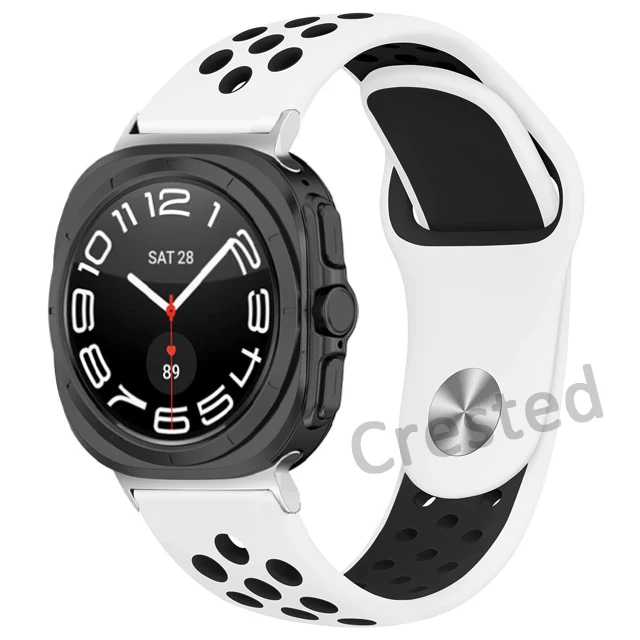 Breathable Silicone Sport Band for Smartwatch - 47mm Strap