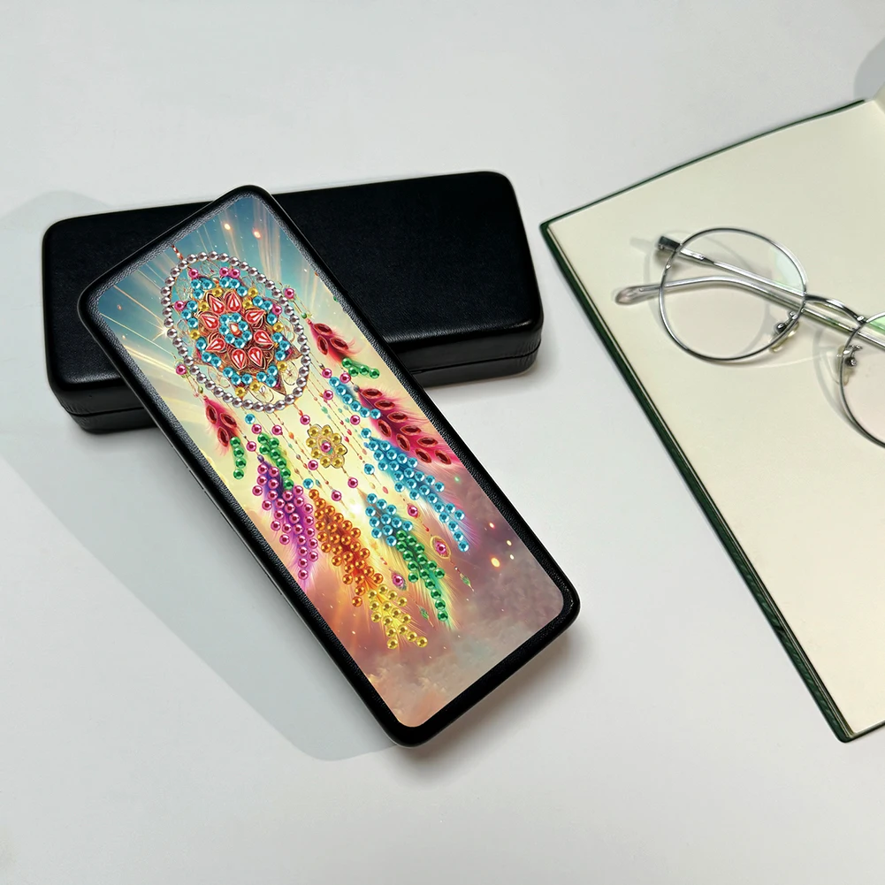 Diamond Painting Eyeglasses Case Flower Diamond Art Sunglasses Case Rhinestones Sunglasses Storage Box Glasses Storage Case