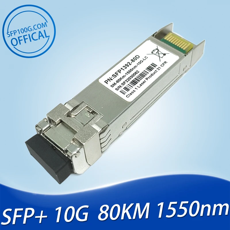 Arista-brocado SFP-10G-DZ-T 10G-SFPP-ZRD-T Ciena XCVR-T80W01 160-9201 ...