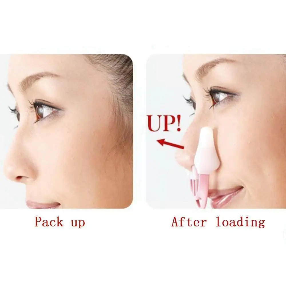 Nose Clip Shaper Orthotics Beauty Slimming Straightening Tool Massager Nose Up Corrector Clip